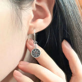 Chinese Style Retro Mountain Ghost Brand Earrings